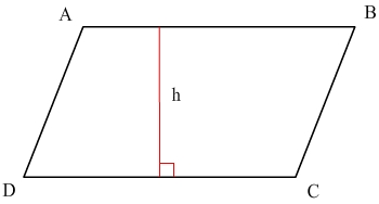 comment trouver la hauteur d un parallelogramme