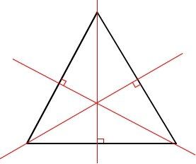 axes de symétrie d'un triangle équilateral axes de symétrie d'un triangle équilateral
