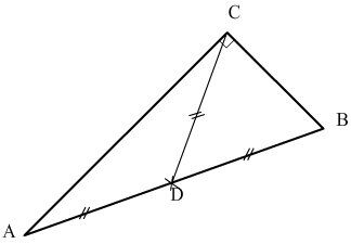 mediane d'un triangle rectangle mediane d'un triangle rectangle